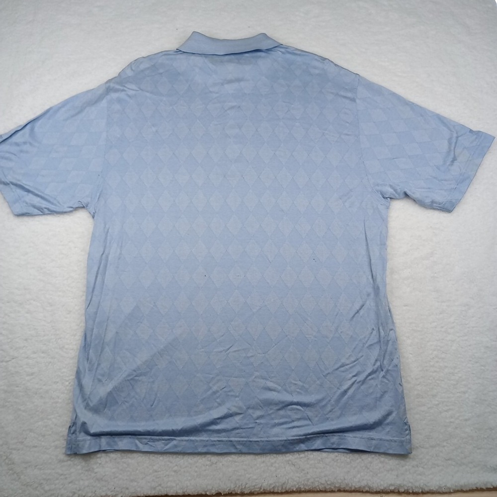 Bobby Jones Golf Light Blue Polo(Patch on Sleeve Member Guest 1949) Size Large - Picture 9 of 10